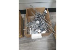 43x various euro slatwall hooks