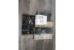 A set of shop display pricing blocks