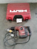 Hilti TE 30 breaker drill 110v