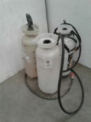 3 X dust control water tanks