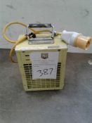 Protex portable heater 110 V