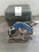 Hitachi circular saw 110 V