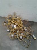 2 x festoon cables 110v