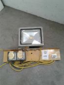 single head LED light 110 V