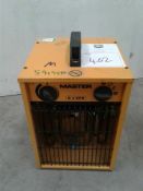 Master portable heater 230 V 16 amp