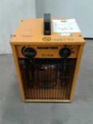 Master portable heater 230 V 16 amp