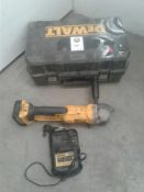 DeWalt cordless angle grinder