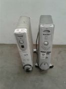 2 X oil filled heaters 240v