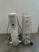 2 x oil filled heaters 240v