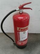 9l foam fire extinguisher