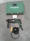 Hitachi rotary hammer drill 110 V
