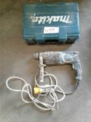 Makita hammer drill 110v