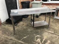 2x Stainless Steel Counters