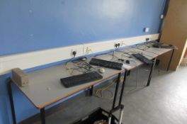 Three 1200x600 mm tables