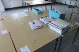 Two 1800x800mm tables