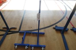 A pair of weighted net stands