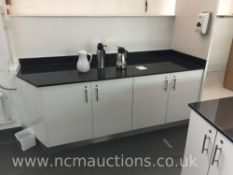 Counter with Cupboard Storage