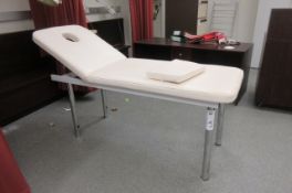 A massage bed