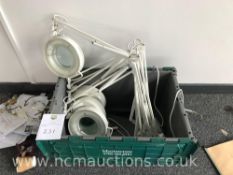 Box of 4 x Illuminated Magnifiers