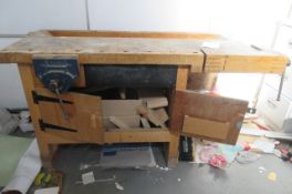 Single sided joiners bench