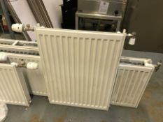 5x White Radiators (Various Sizes)