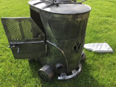 BRAND NEW BOXED VW LOG BURNER STOVE,CHIMENIA