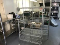 2x Stainless Steel Racking