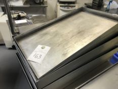 6x Stainless Steal Baking Trays / Shelves
