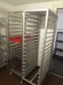 Stainless Steel Racking on Caster Wheels