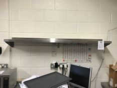 2x Vogue Stainless Steel Shelves