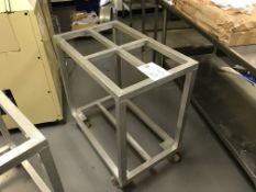 3x Stainless Steel Trolley