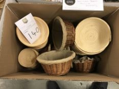 Box of Artisan Bread Proving Baskets