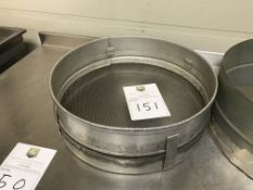 2x Large circular Siv