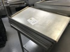 10x Stainless Steal Baking Trays / Shelves