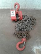 Tiger 1 ton single point chain hoist
