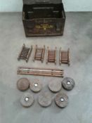 Box of machine skates various