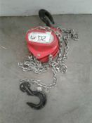 1-ton single point chain hoist