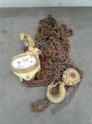 3 ton single point chain hoist