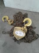 3 ton single point chain hoist