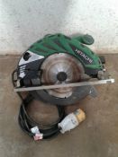 Hitachi circular saw 110 V