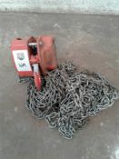tiger 1 ton single point chain hoist