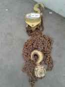 3 ton chain hoist single point