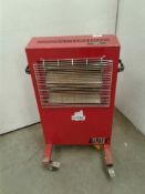 Elite red rad heater 110 V 32 amp