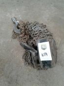 Lifting Gear 1-ton single point chain hoist