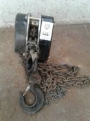 Lifting Gear 3-ton single point chain hoist