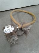 Air concrete screed clamp