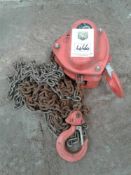 Tiger 1 ton single point chain hoist