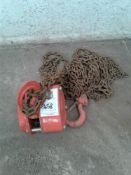 Tiger 1 ton single point chain hoist