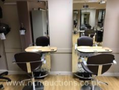 2x Hair and Beauty Station