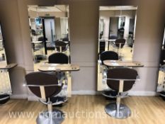 2x Hair and Beauty Station